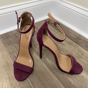 Charlotte Russe Burgundy Heels SZ 6